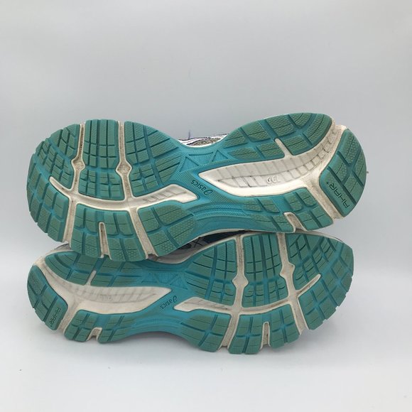 Asics Gel Excite 2 Womens Size 7 Gray Purple Teal - Picture 6 of 8